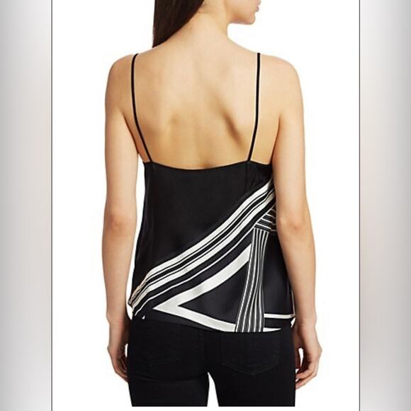 Rag & Bone NWT Black and White Isadora Cami in Size 0 - Picture 3 of 4